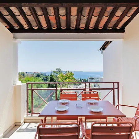 Vue - Piscine - Tennis - Clim Apartment Cannes